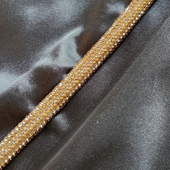 AKIRA black satin booty shorts size L - Picture 4 of 7